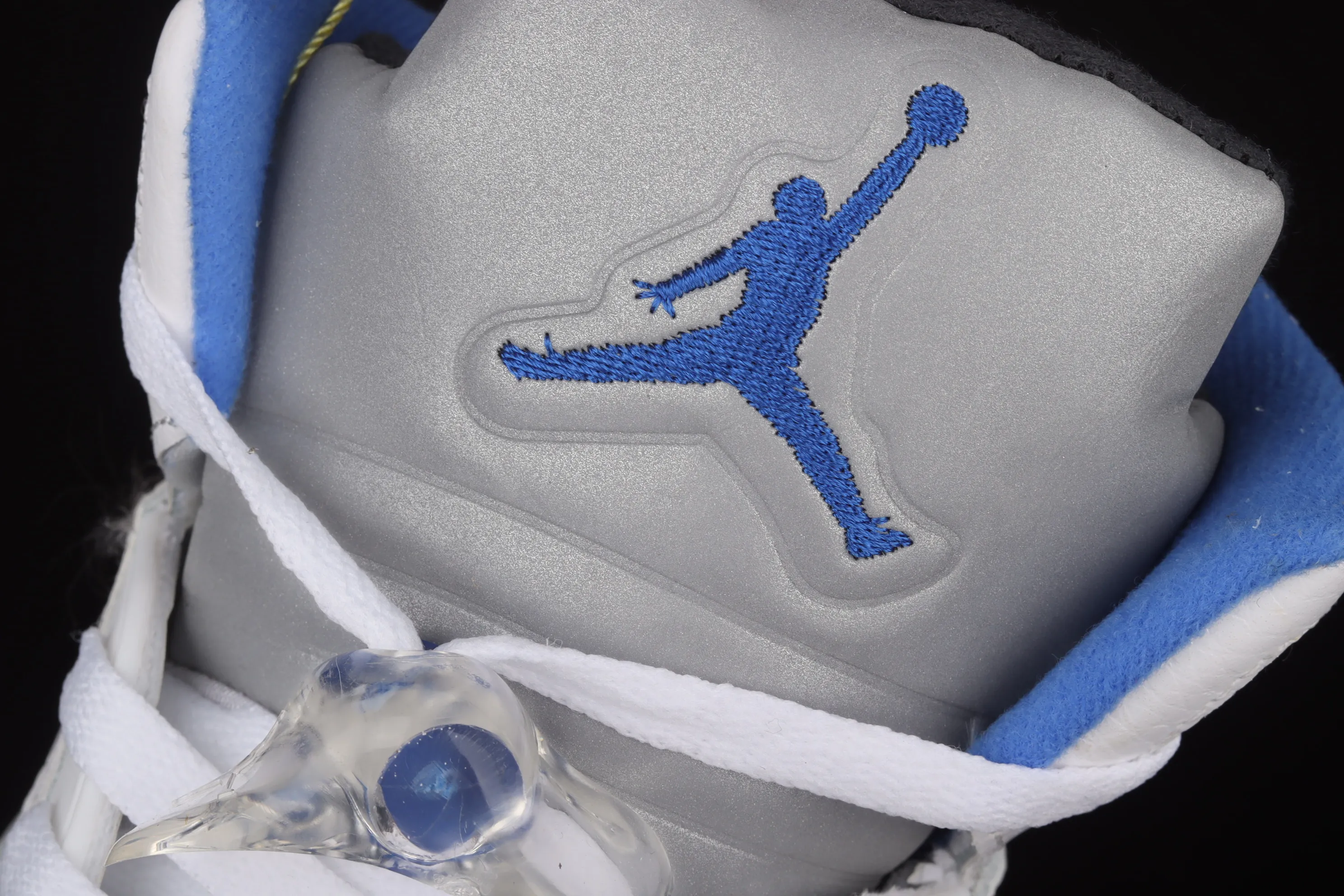 All categories Air Jordan Jordan series basketball shoes Air Jordan 5 G version Air Jordan 5 "Stealth 2.0" AJ5 Joe 5 white and blue color 440888-140